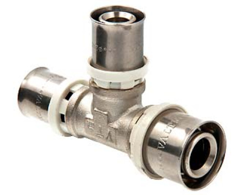 Тройник (пресс) VALTEC 16х16х16