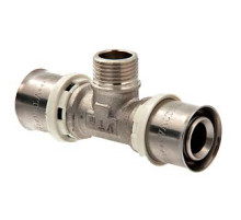 Тройник (пресс) VALTEC 20х1/2