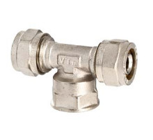 Тройник металлопластиковый Valtec 20х1/2