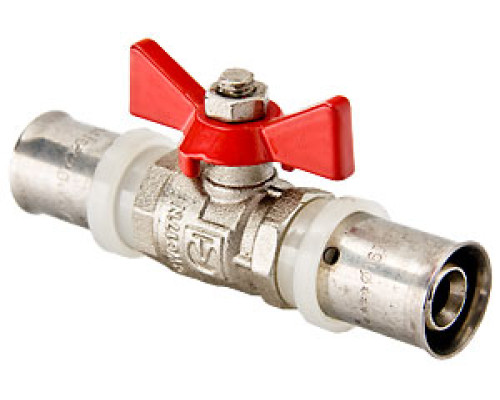 Кран шаровый (пресс) BASIC 16х16