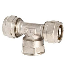 Тройник металлопластиковый Valtec 32х1-1/4