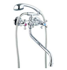 Смеситель G-lauf  QFR7-A827 для ванны и душа, цинковый сплав, хром, поворотный