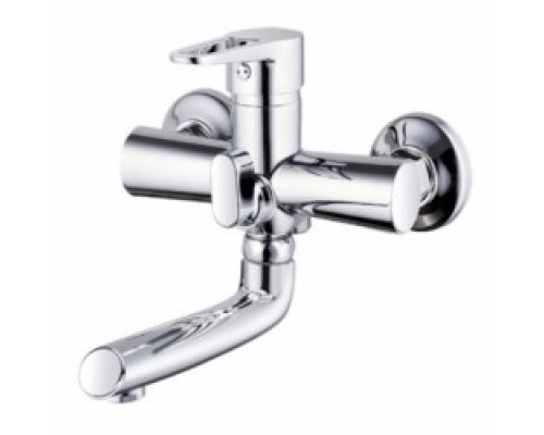 Смеситель G-lauf  NUD3-A045 для ванны и душа, цинковый сплав, хром, поворотный