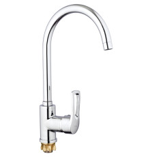 Смеситель G-lauf  ZAR4-B181 для кухни, хром, излив поворотный, цинковый сплав