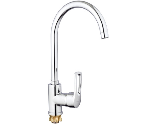 Смеситель G-lauf  ZAR4-B181 для кухни, хром, излив поворотный, цинковый сплав